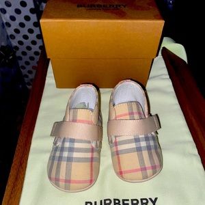 Burberry Baby's Charlton Booties size US 2